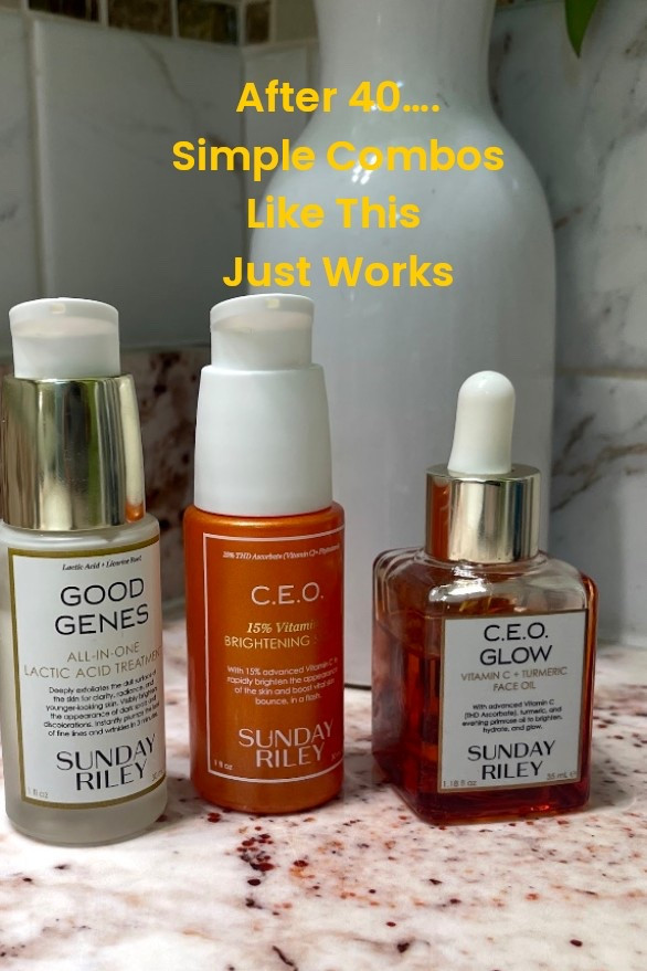 After 40… simple combos like this just work 🤍✨

#LTKselfcare #LTKOver40 #LTKBeauty