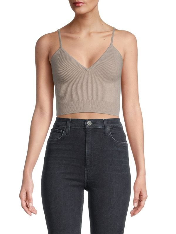 Octavia Rib-Knit Camisole | Saks Fifth Avenue OFF 5TH