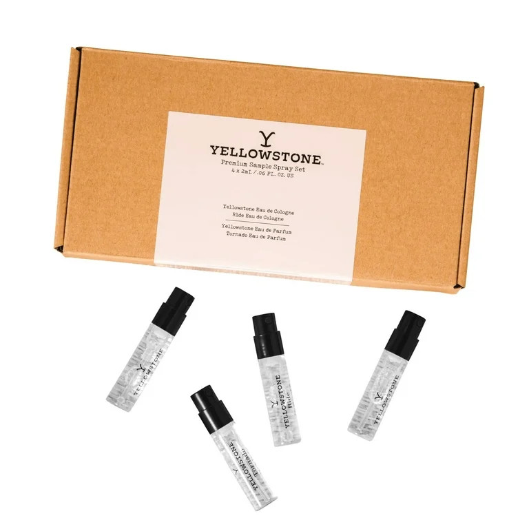 Yellowstone Discovery Fragrance Gift Set by Tru Western Includes 2mL Cologne and 2mL Perfume | Walmart (US)
