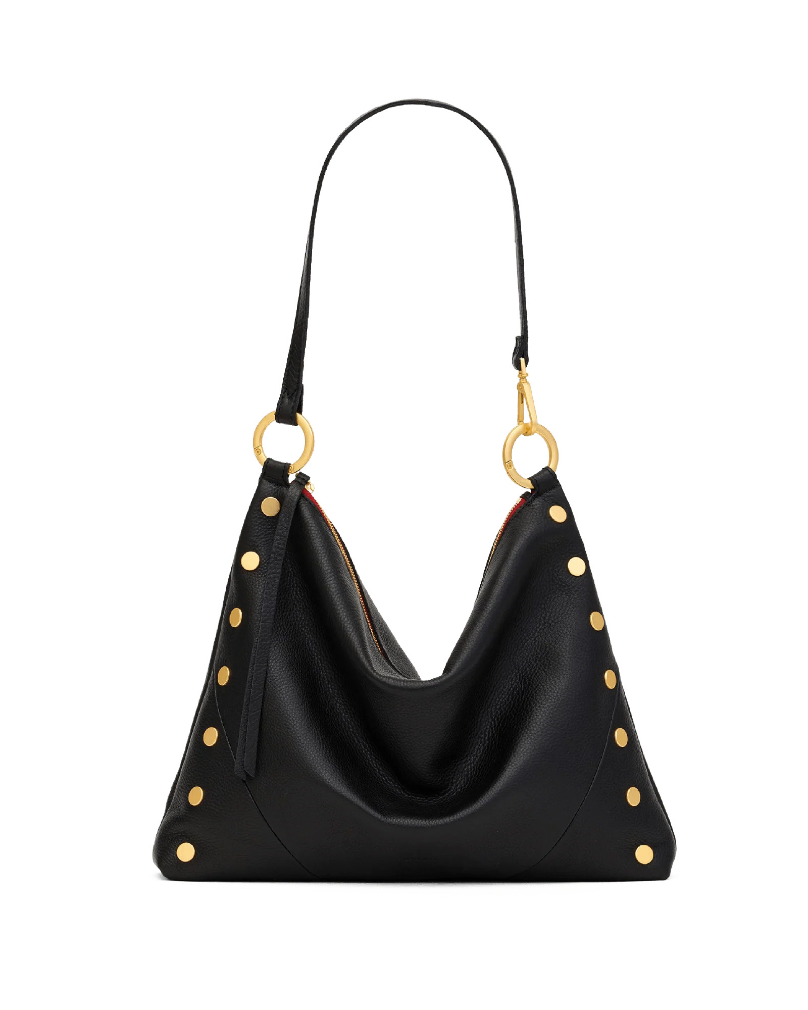 Kyle | Black/Brushed Gold Red Zip | Lrg 840220523480 | Kyle Large | Hammitt (US)