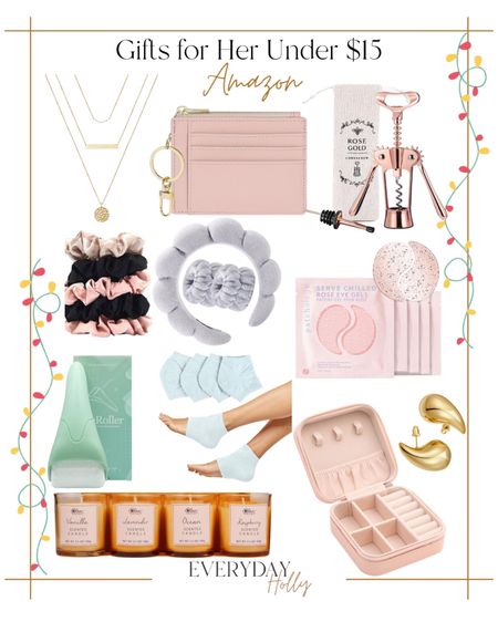 Amazon | Gifts for her under $15

Gift guide  Gifts for her  Gifts under $15  Beauty  Hair  Travel  Affordable gifts  Budget friendly gifts  Ice roller  Spa headband  Bubble headband  Scrunchies  Satin  Eye mask  Wine opener  Amazon

#LTKbeauty #LTKHoliday #LTKGiftGuide