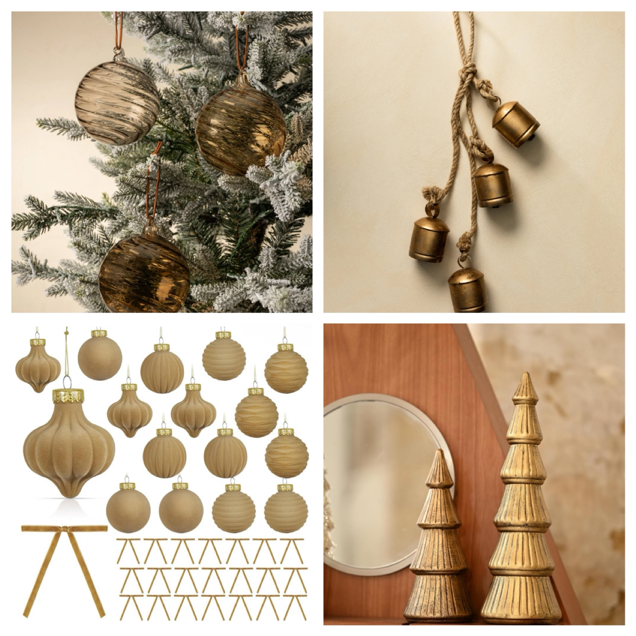 Brass & Bronze Christmas decor finds 

#LTKSeasonal #LTKFindsUnder100 #LTKHome