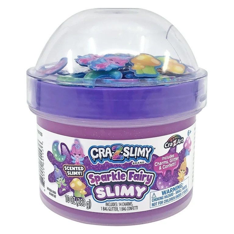 Cra-Z-Art Cra-Z-Slimy Sparkle Fairy Slime, Purple, Ages 6 and up | Walmart (US)