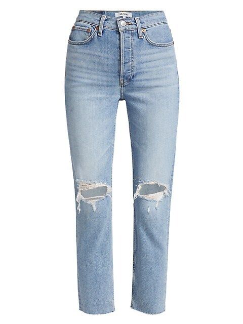 High-Rise '90s Ankle Jeans | Saks Fifth Avenue