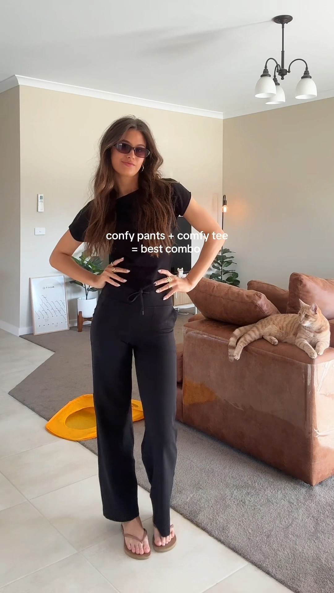 Comfy top and comfy pants :)

#LTKaustralia
