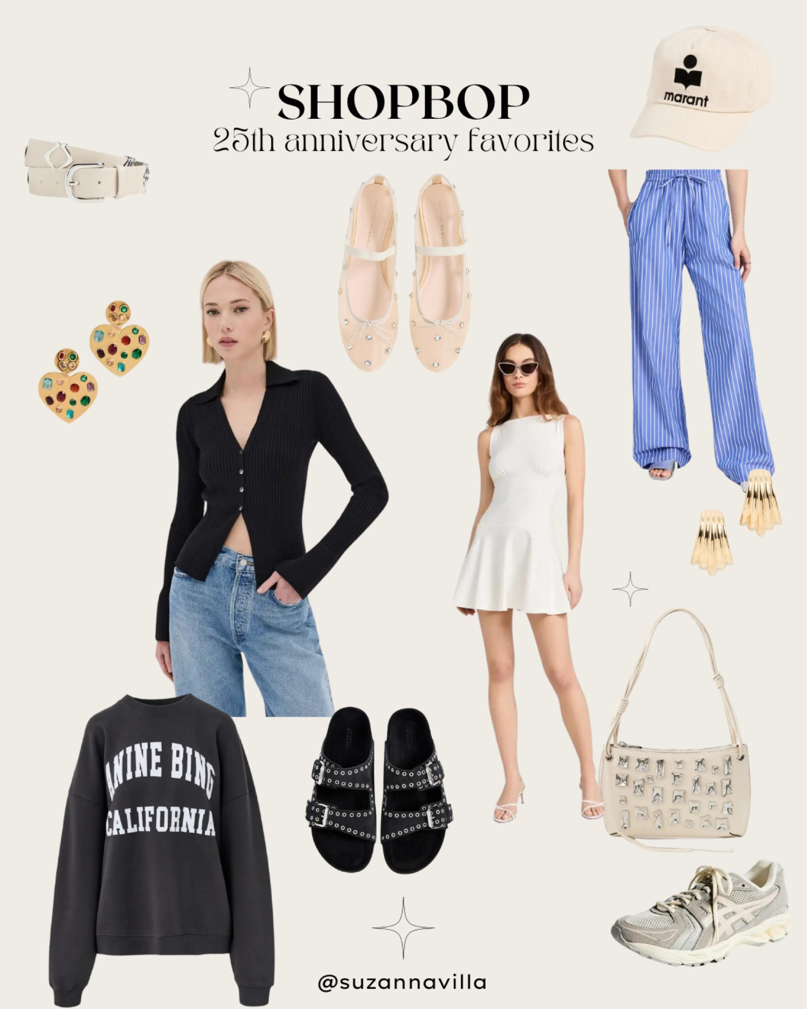 Shopbop 25th anniversary favorites | clothes 

Shop all my ShopBop favorites https://m.shopbop.com/hearts/suzannavilla/52ba6bcb-7e67-4491-a81e-3a91ce77371f?fbclid=PAAaYppoFxvFwCK7-SsrwQEwNzx-Xtq6m8hwibGtwFb_72HKgh0xtvvaXo8d8_aem_ASPJDrft_2nB4s5Yr_0Igyvbh7lmngZg8iqb55tgRlv9c1ITvBxuIwo6JqFE6x949Po