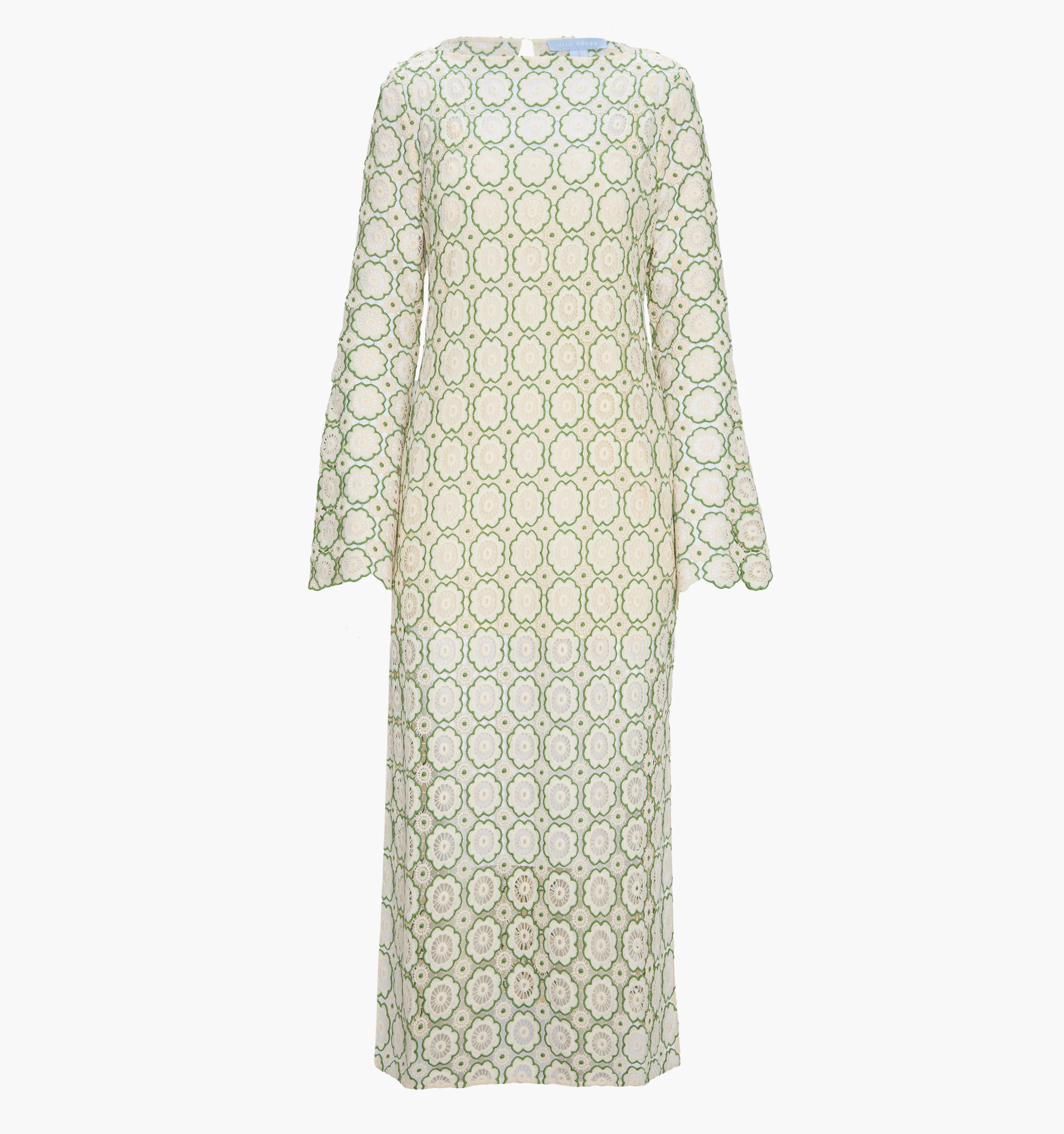 The Eliza Dress | Green Dahlia Lace / S | 100% Polyester | Hill House Home | Hill House Home US