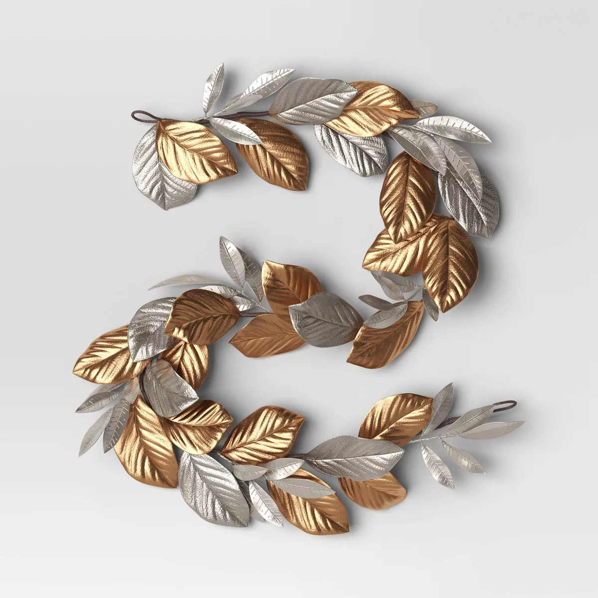 Artificial Christmas Garland Gold Leaf - Threshold™ | Target