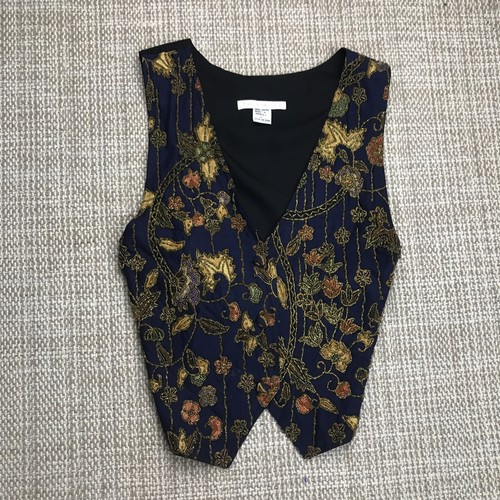 Vintage 90s The Limited Bohemian Beaded  Vest Size Size Large  | eBay | eBay CA