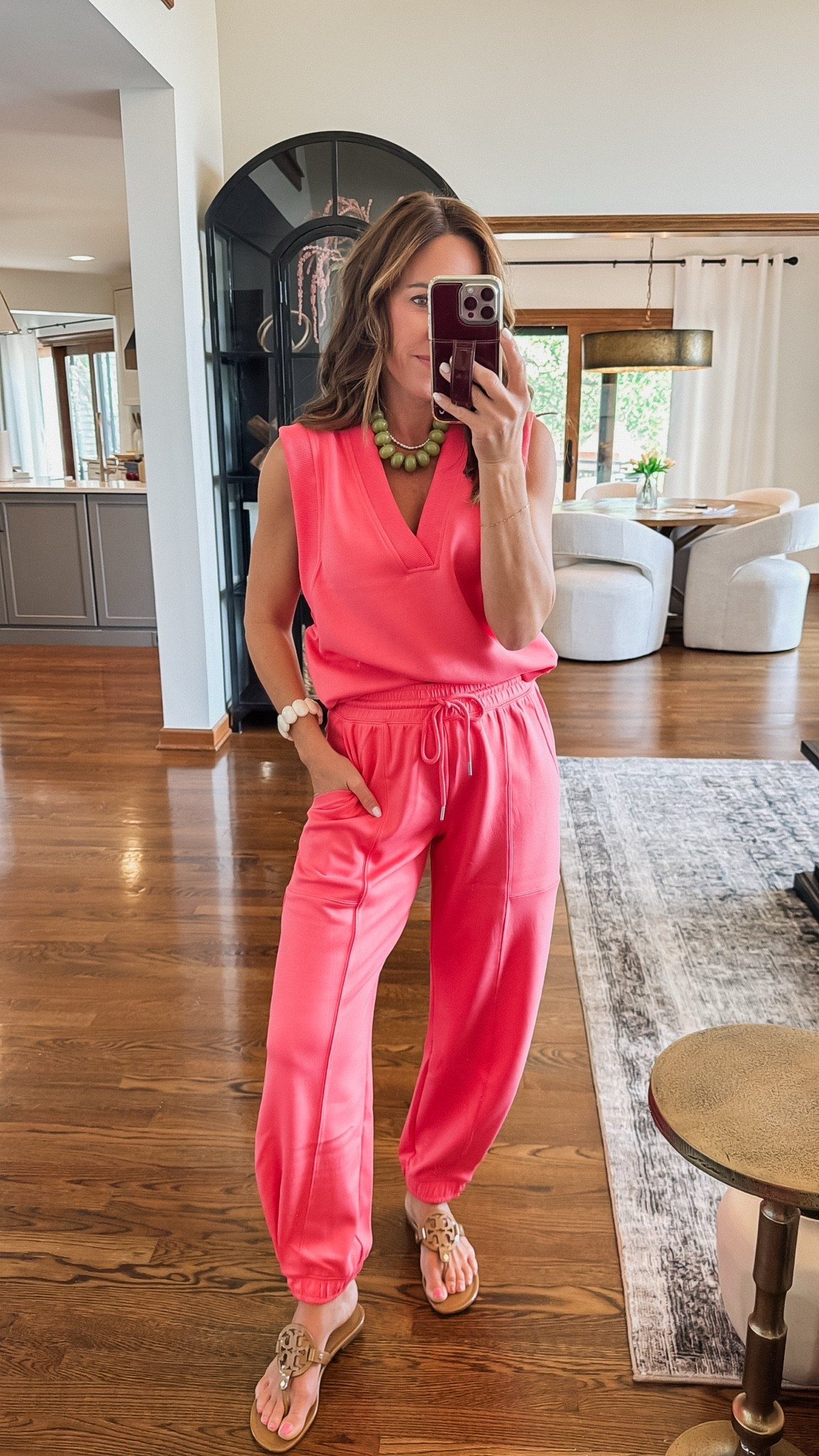 Scubaknit matching set. How fun is this color!!? 
XS in both. Size down in top if possible. 
I’m 5’3”

#LTKmomlife #LTKSeasonal #LTKActive
