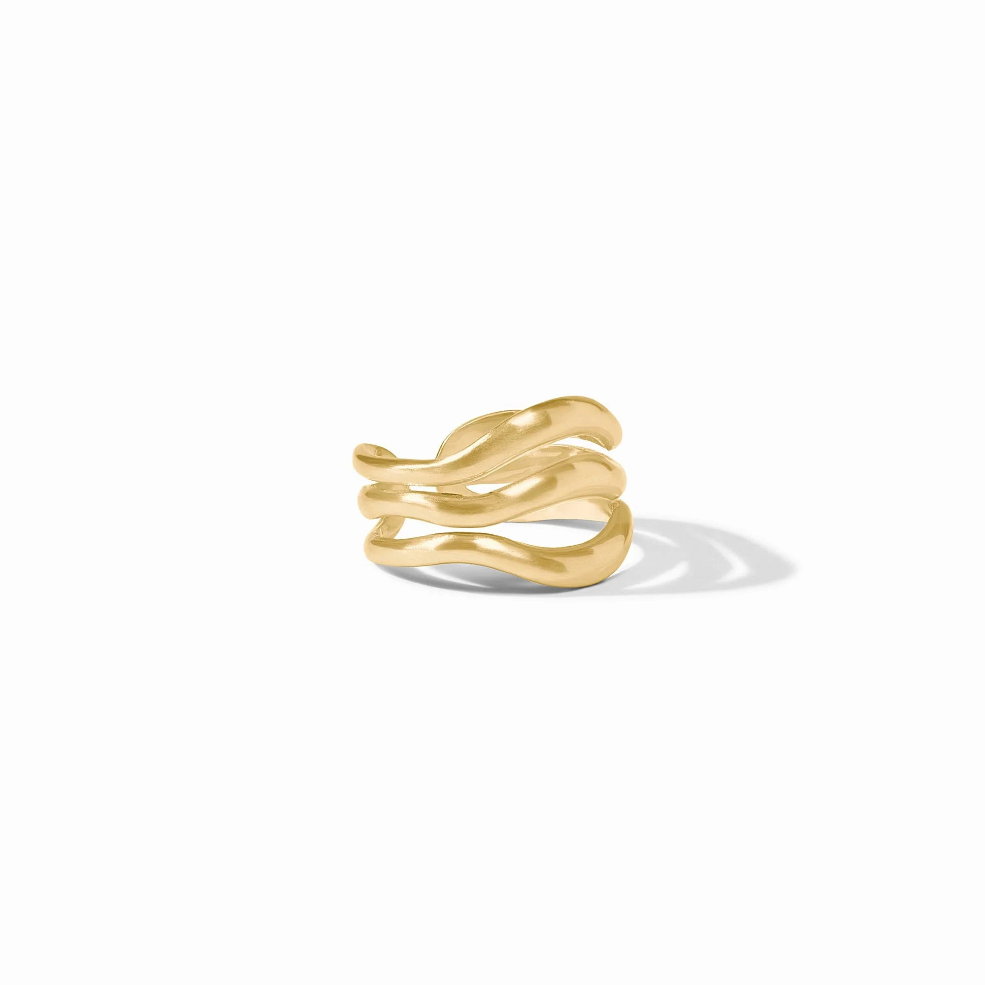 Gold Wave Ring | Julie Vos