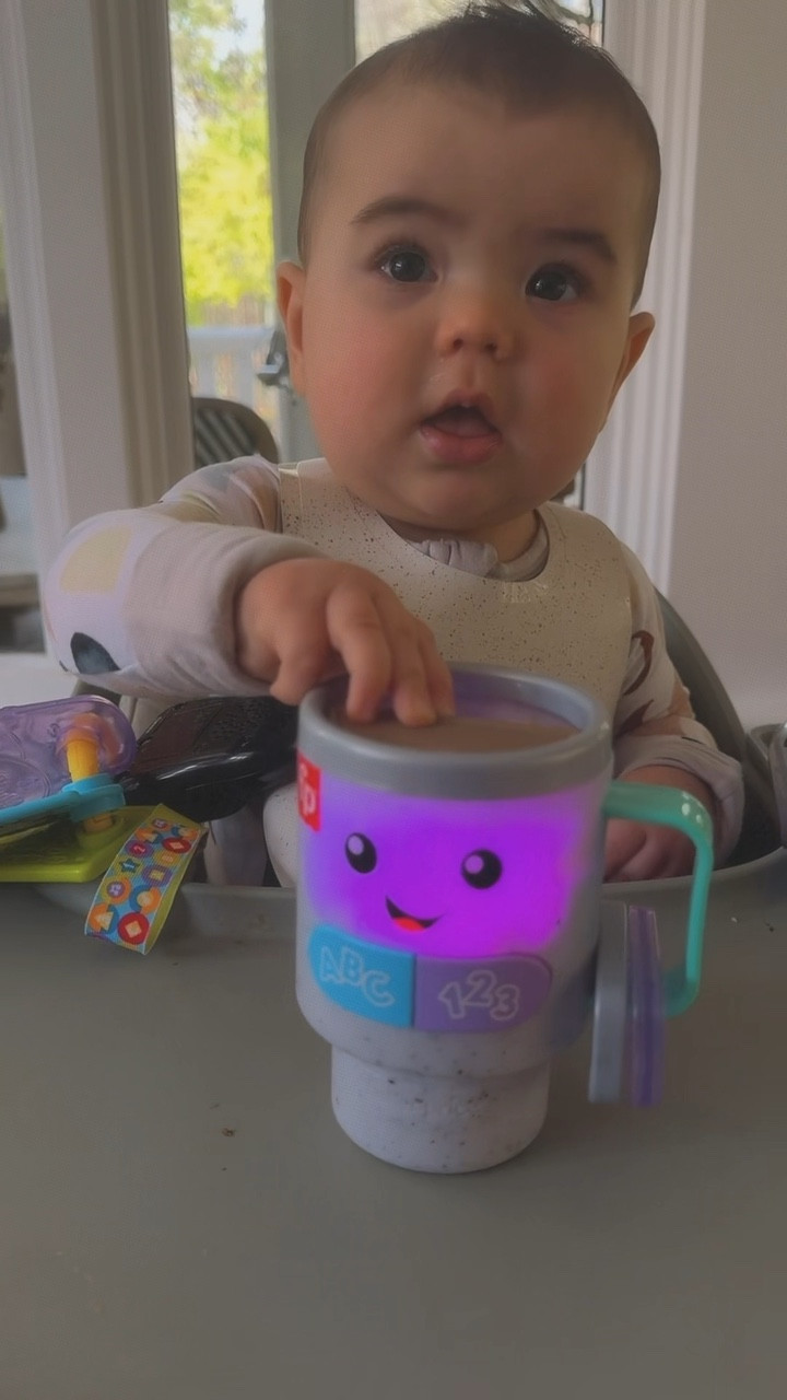 Omgomg not his own Stanley cup and AirPods 🤣 #FisherPrice  #toys 

#LTKkids #LTKVideo #LTKbaby