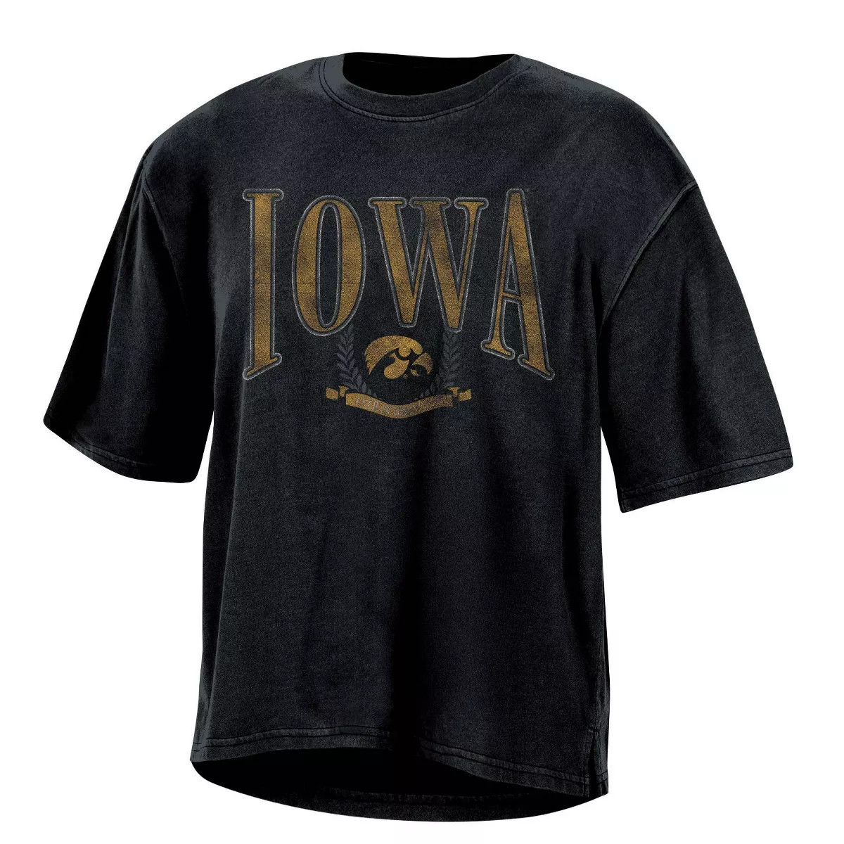 NCAA Iowa Hawkeyes Women's T-Shirt - L | Target