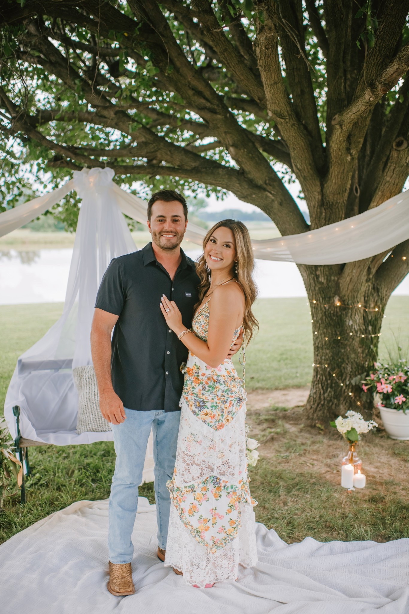 Engagement dress 🤍💍

For Love & Lemons | Revolve | perfect summer engagement dress | proposal dress white and colors | spring engagement | maxi dress | engagement outfit | bridal | bride to be | fiancé dress |  

#LTKSeasonal #LTKWedding #LTKBeauty