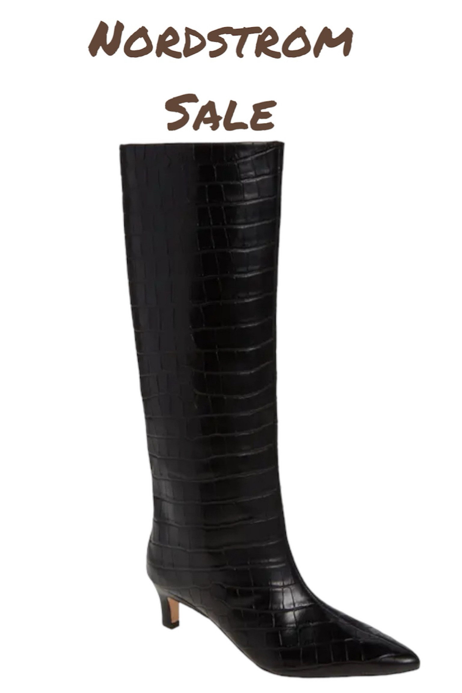 Tall black boot sale at Nordstrom. 

#boots
#shoesale
#nordstrom

#LTKshoecrush #LTKsalealert