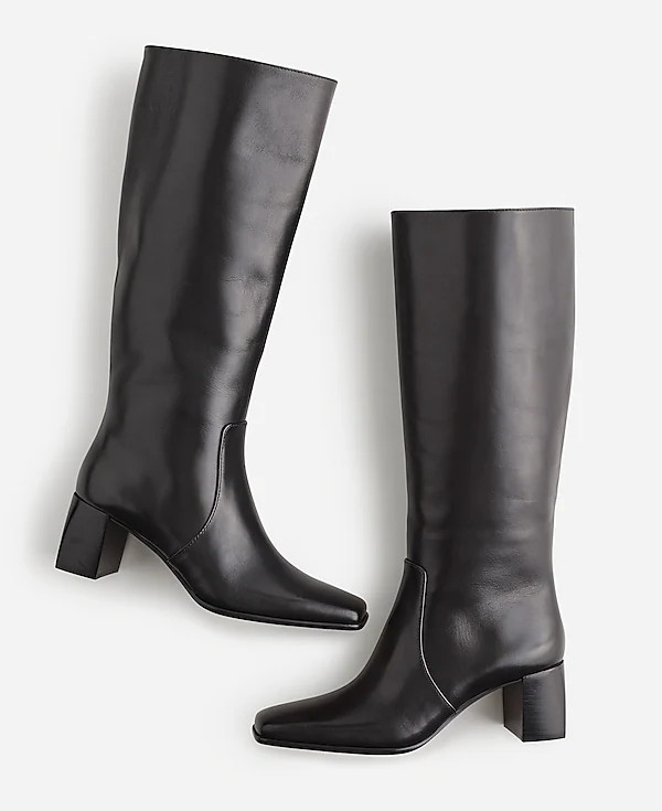 The Zane Knee-High Boot in Leather | Madewell | Madewell