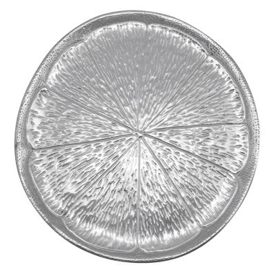 Citrus Slice Metal Platter | Wayfair North America