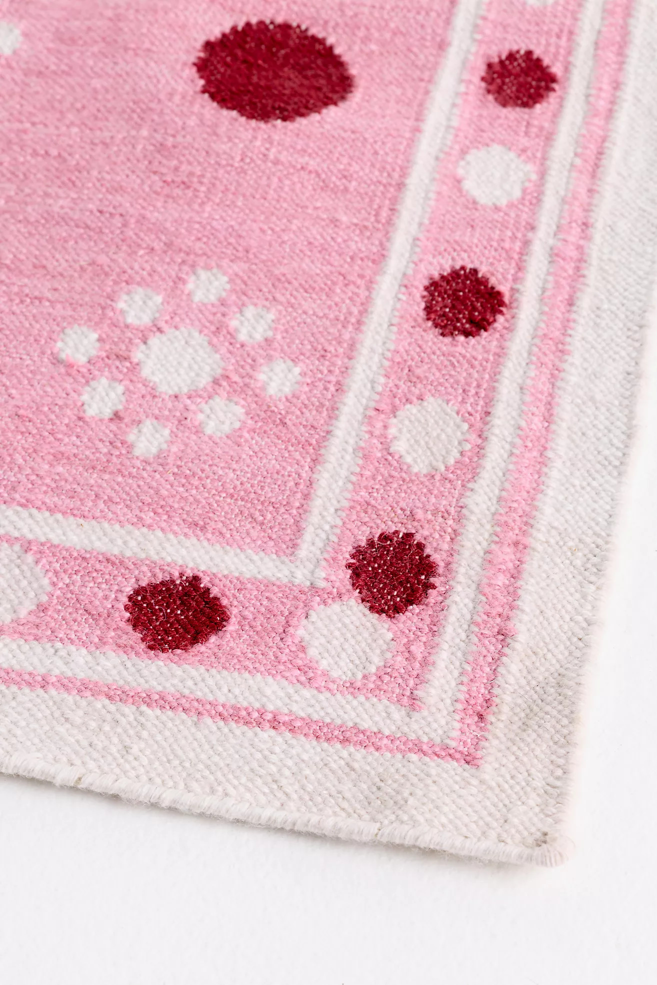 Polka Dot Indoor/Outdoor Flatwoven Rug | Anthropologie (US)