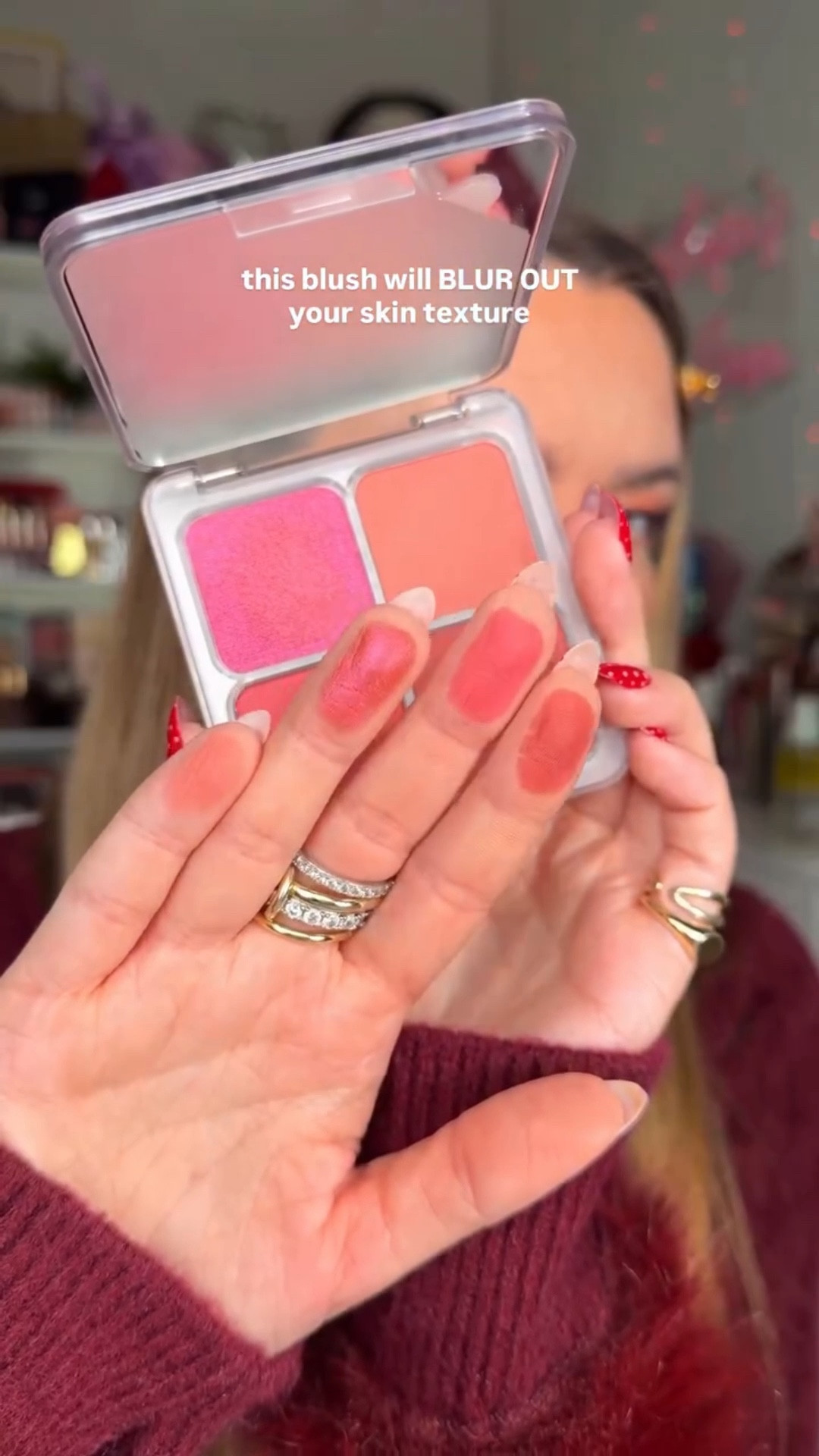 @hudabeauty THANK YOU!
Truly an amazing blush for skin texture / acne scars

#blush #hudabeauty #blurringmakeup #skintexture #texturedskin

#LTKBeauty