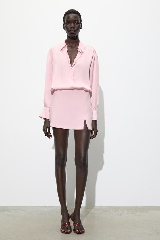 SLIT HEM SKORT | Zara US