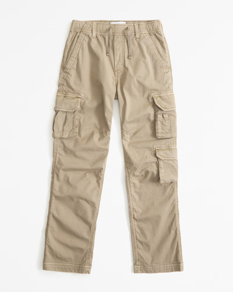 pull-on cargo pants | Abercrombie & Fitch (US)