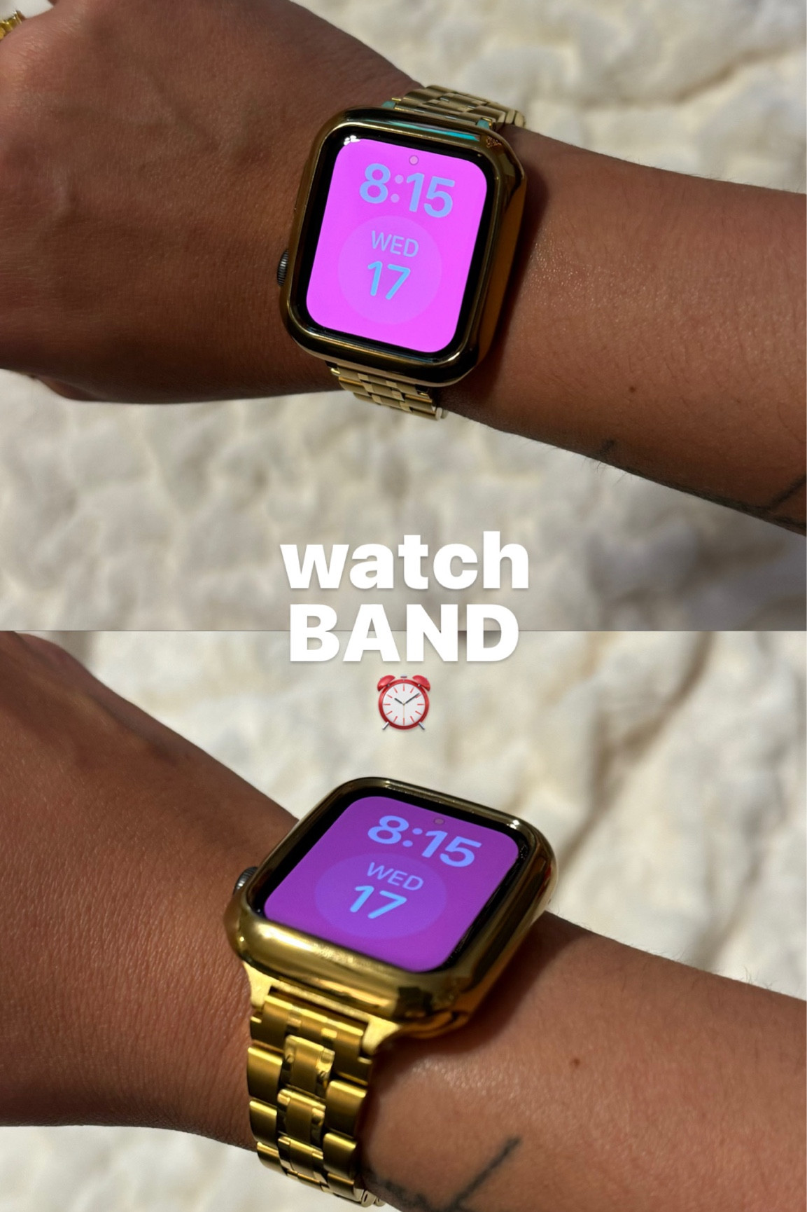 My fav apple watch band! Looks stylish enough to wear with outfits which is a must for me! Plus it’s adjustable!

#LTKstyletip #LTKGiftGuide #LTKmidsize