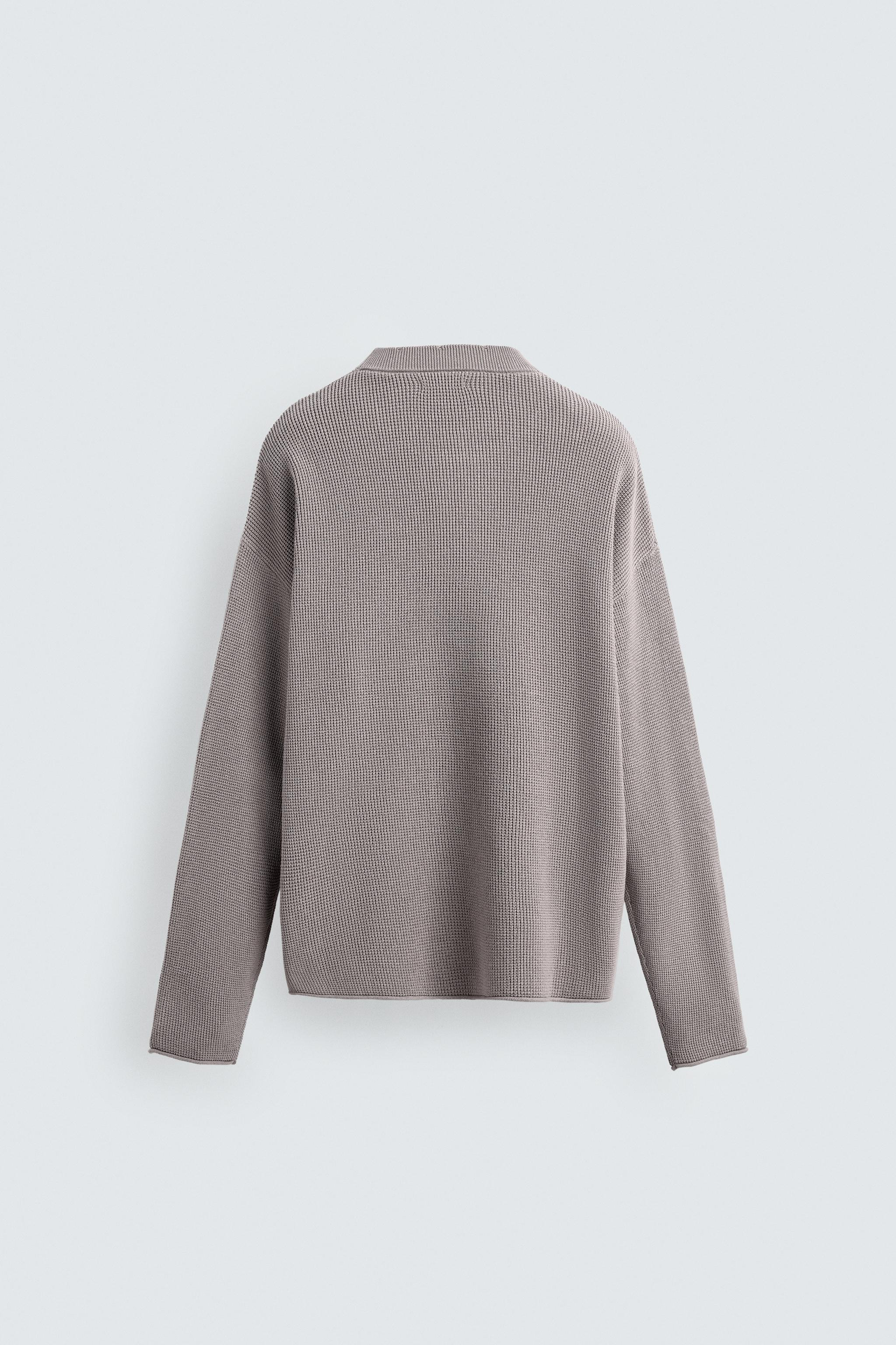 WASHED WAFFLE JUMPER | Zara US