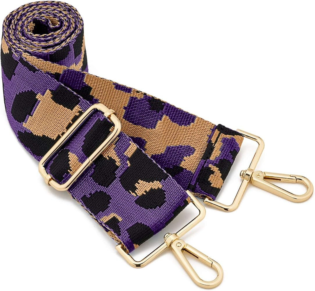 Wide Shoulder Strap Adjustable Replacement Belt Crossbody Canvas Bag Handbag | Amazon (US)