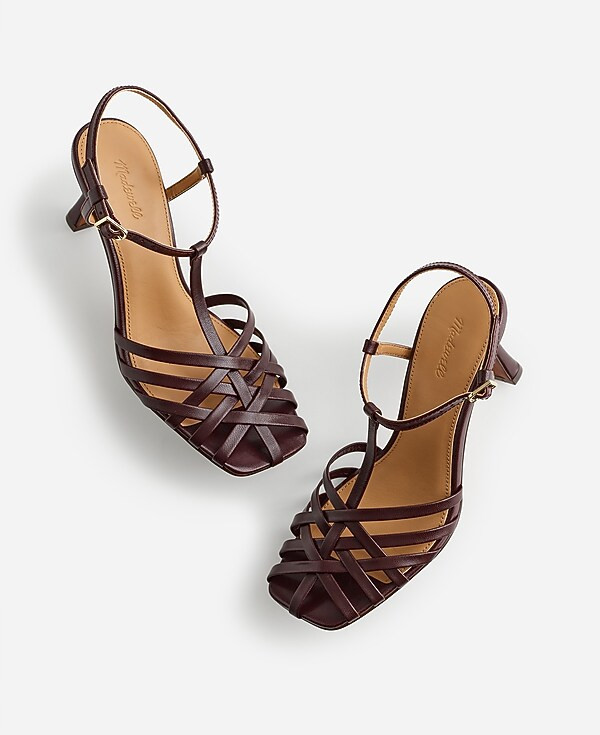 The Milano Heeled Sandal | Madewell | Madewell