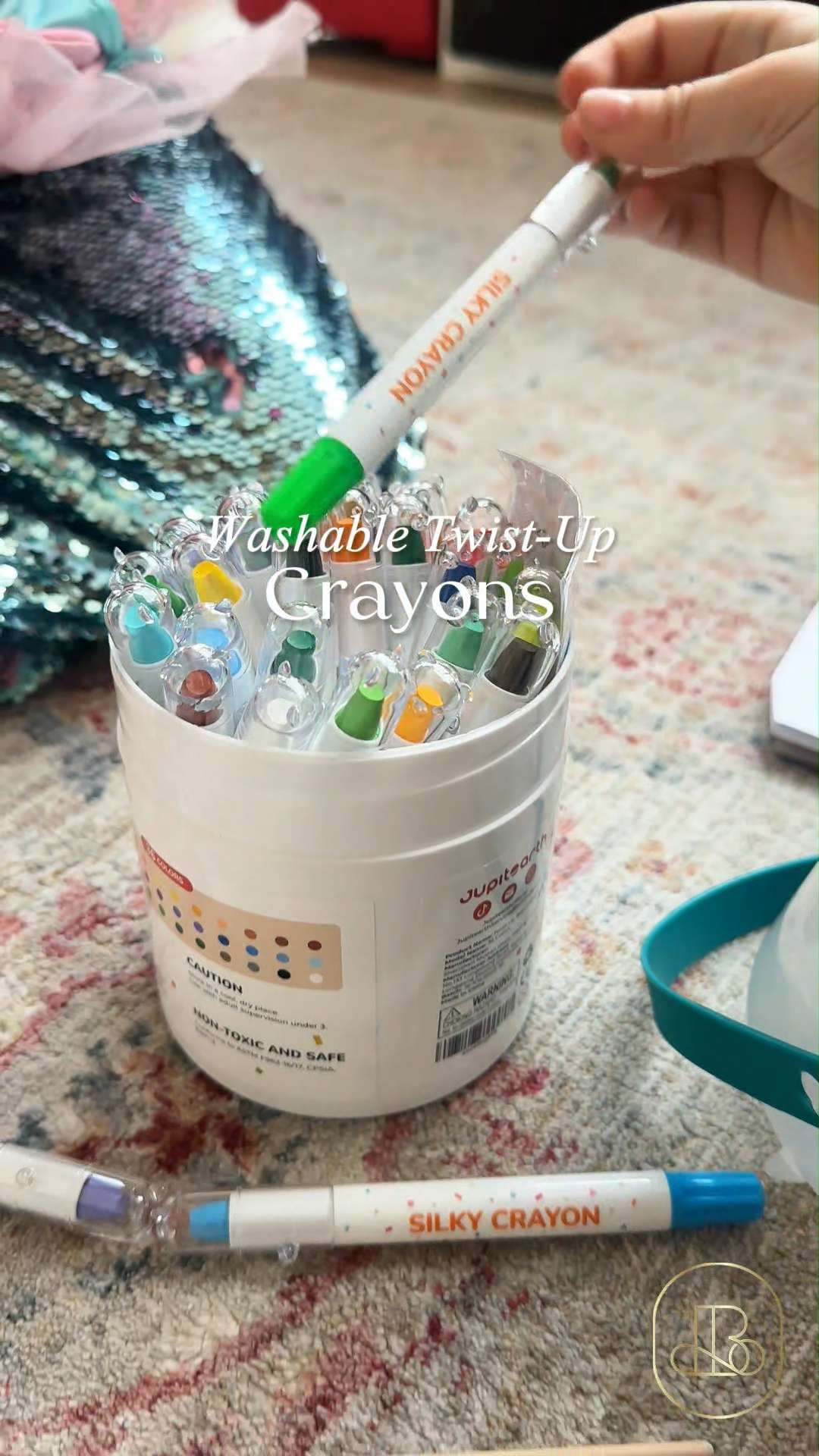 Take your child’s art projects to the next level with zero sharpening required! 🎨 I love that these Jupitearth Washable Twist-Up Crayons feature a silky-smooth texture that glides across paper almost like a pastel, but with the convenience of a washable formula. This product is good for the "creative-growth" enthusiast who wants to encourage bold, vibrant coloring without the hassle of snapped tips and shavings! 🖍️ #LTKKids #LTKKidsFinds #LTKArts #Jupitearth #TwistableCrayons #KidsArt #NoMessArt #WashableCrayons #ArtSupplies #ToddlerActivities #CreativePlay 

#LTKmomlife #LTKBaby #LTKKids