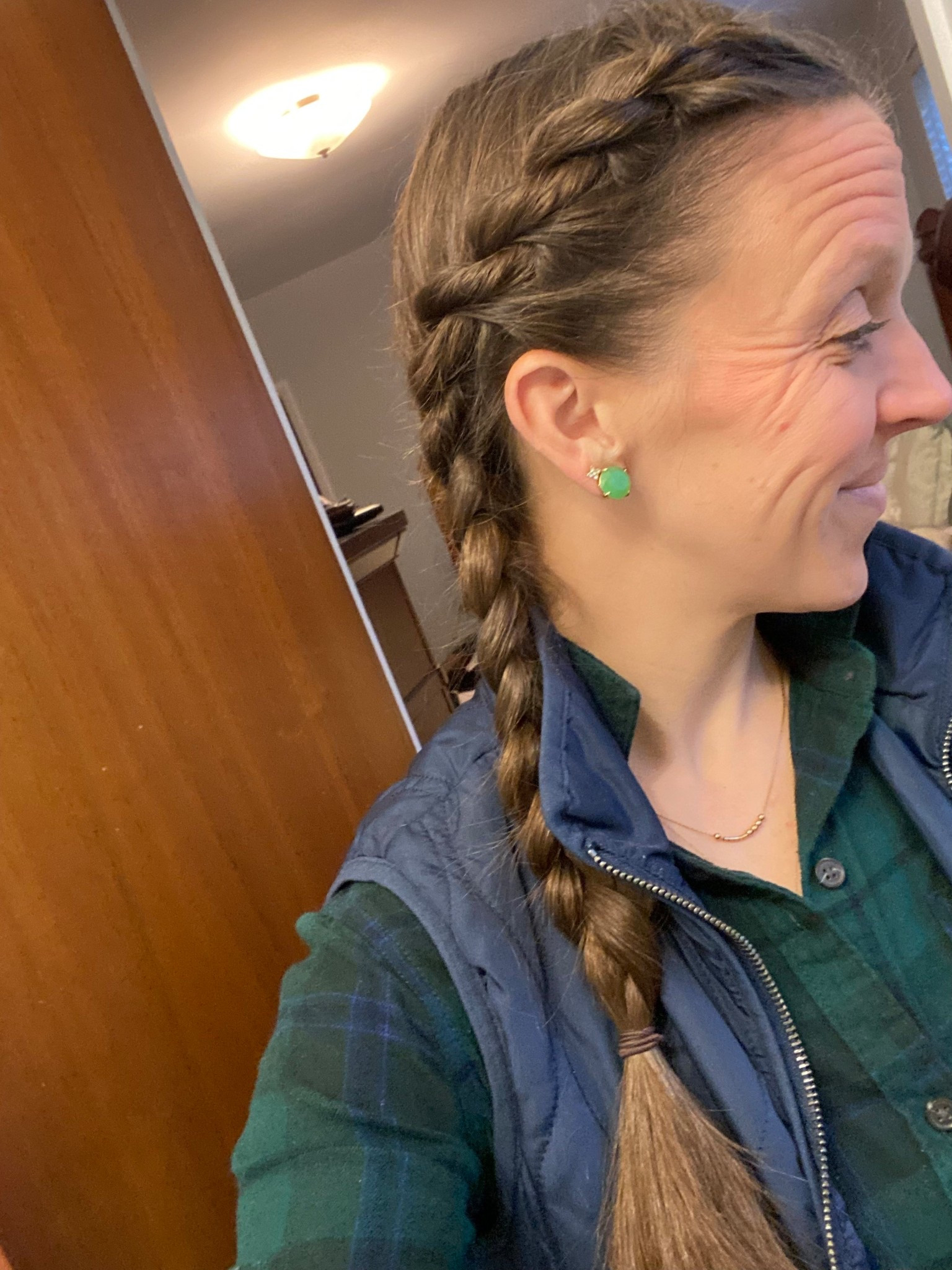 Today’s hair - twisted the top pieces and braided the bottom for a side braid 


#LTKdayinmylife #hair #hairstyle 

#LTKmomlife #LTKmorningroutine #LTKgrwm