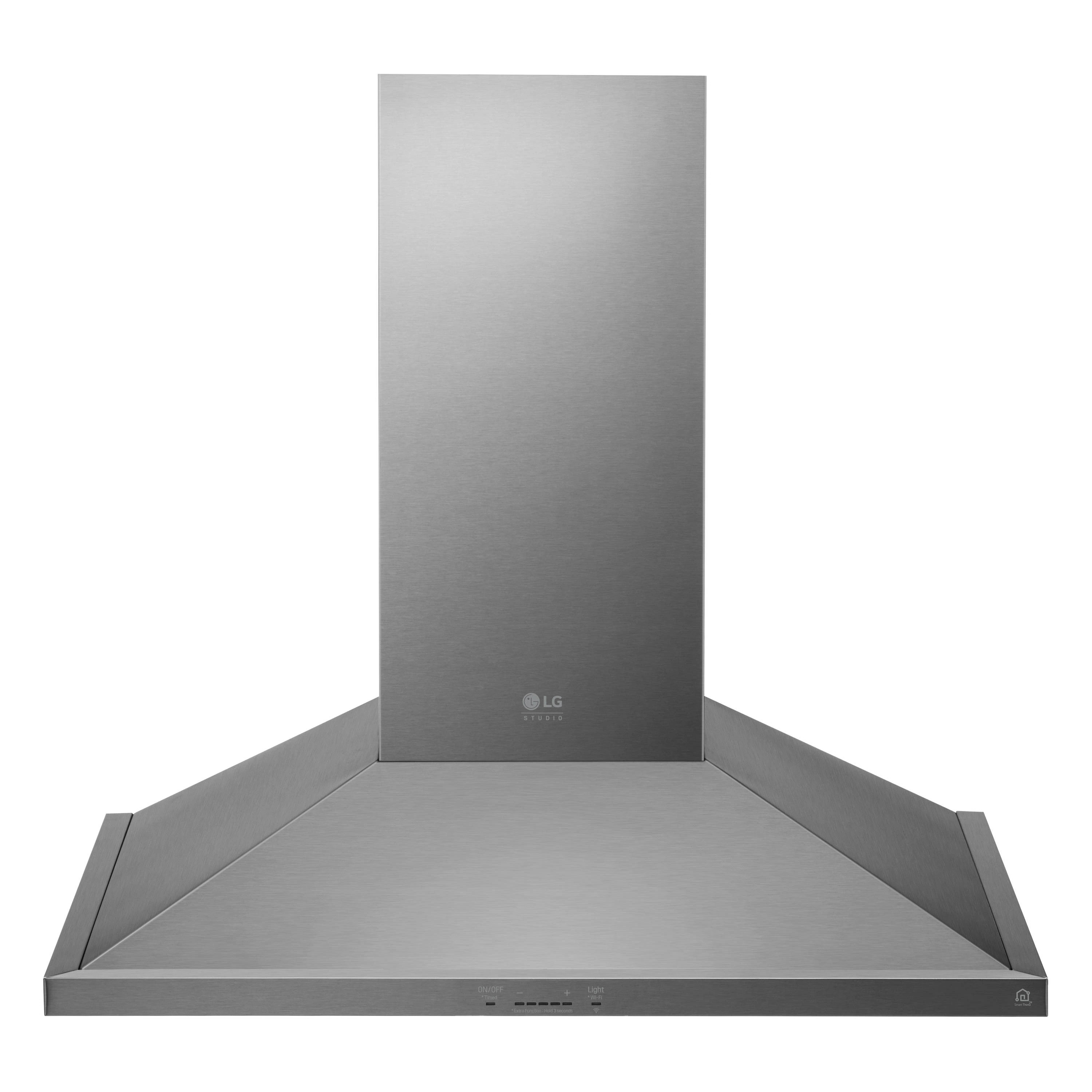 LG STUDIO 36 inch Ducted 600-CFM Stainless Steel Wall-Mounted Range Hood one_size | LSHD3680ST | Lowe's