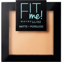 Maybelline Fit Me! Matte and Poreless Powder 9g (Various Shades) - 130 Buff Beige | Look Fantastic (UK)