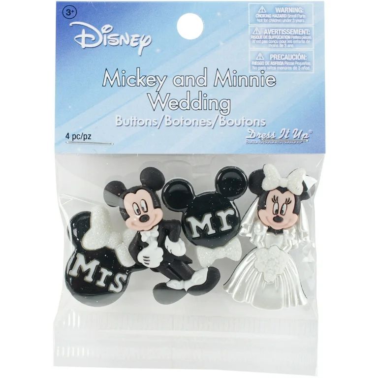 Dress It Up Disney Mickey & Minnie Embellishments, 1 Each | Walmart (US)
