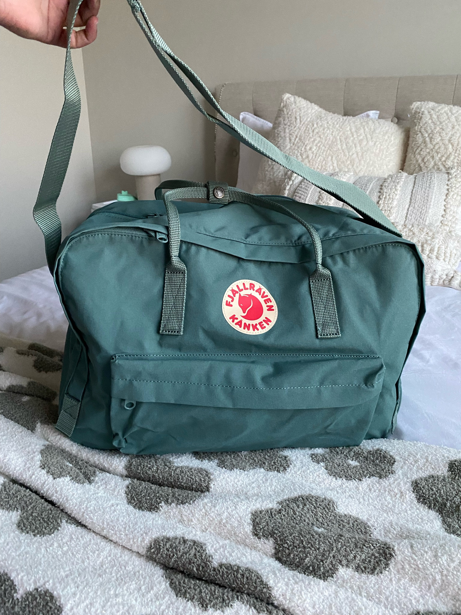 Fjallraven Kånken 30-Liter Convertible Weekender Bag 
Available in black, green, red, clay, navy, lavender.


This is the cutest travel backpack. It’s spacious and comfortable. Can be carried as a duffel bag and also a backpack. 

#LTKitbag #LTKtravel

#LTKSaleAlert #LTKGiftGuide #LTKCyberWeek