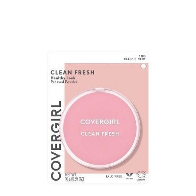 COVERGIRL Clean Fresh Pressed Powder - 100 Translucent - 0.35oz | Target