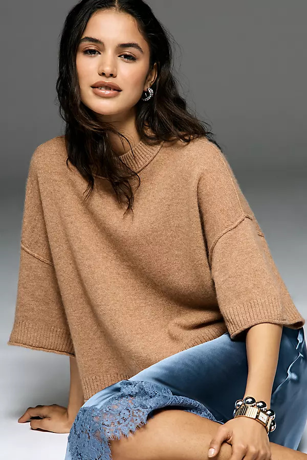 Goldie 100% Cashmere Sweater | Anthropologie (US)