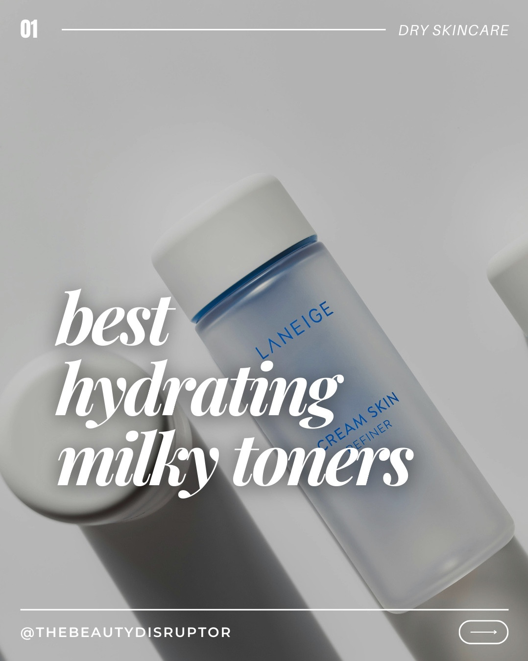 Get rid of dry skin this winter season with a hydrating, milky toner. ❄️🧴

Adding a milky toner to your skincare routine is an excellent way to give your skin an extra dose of hydration.

Say goodbye to dry, flaky skin, and hello to a healthy, hydrated glow. ✨

#dryskin #winterskincare #hydratedskin #milkytoner #skincareroutine #skincaretips 


#LTKBeauty #LTKGiftGuide #LTKHoliday