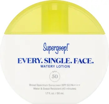 Supergoop!® Every Single Face Watery Lotion Sunscreen SPF 50 | Nordstrom | Nordstrom