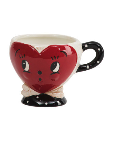 15Oz Wide Heart Mug | TJ Maxx