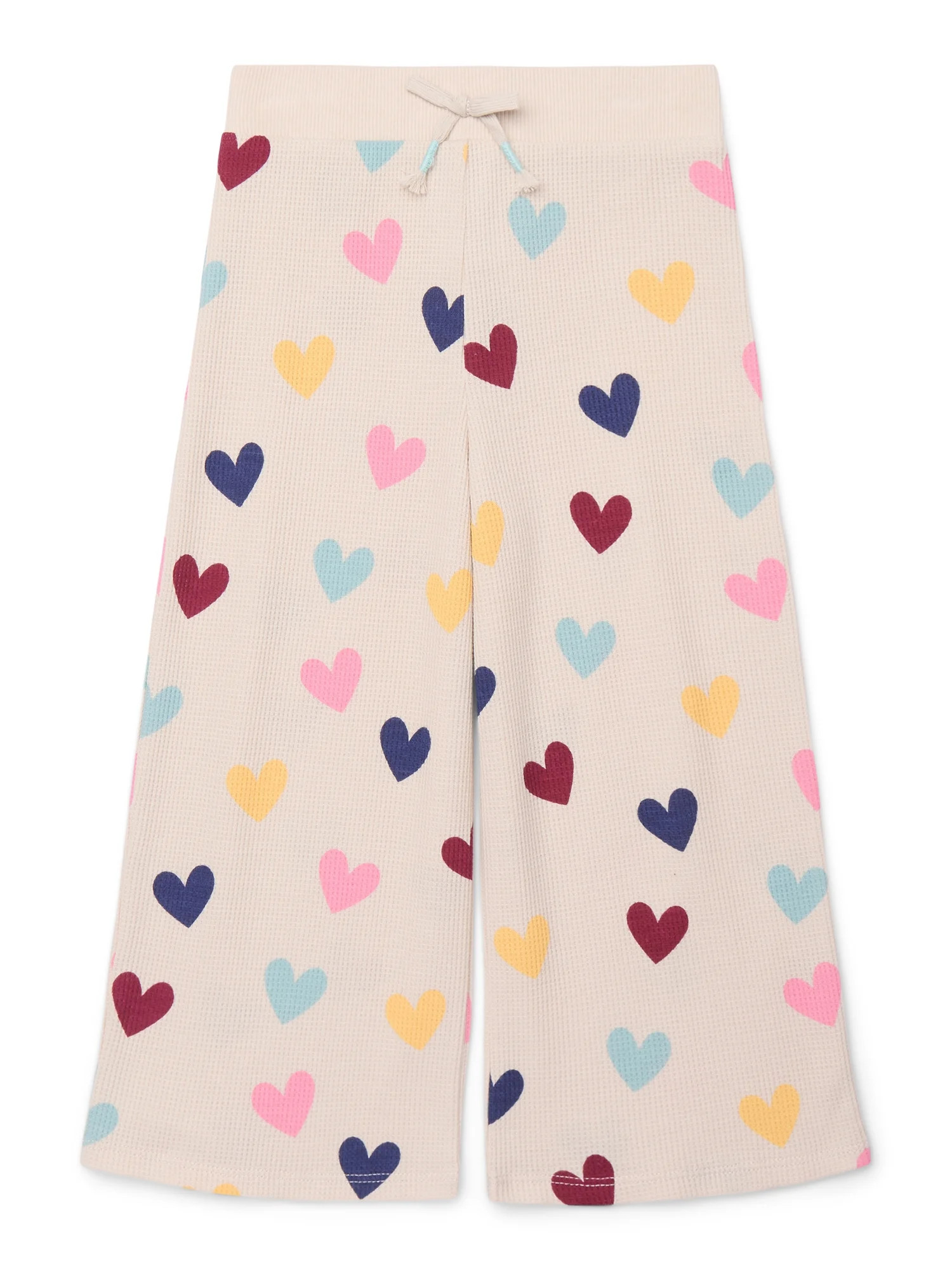 Garanimals Toddler Girl Printed Thermal Wide Leg Pants, Sizes 2T-5T | Walmart (US)