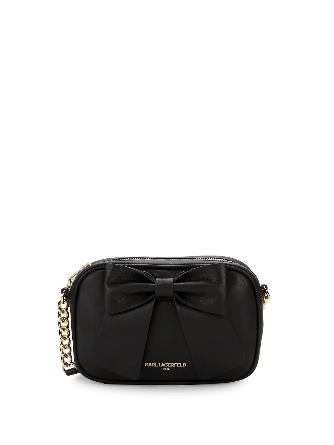 Kris Faux-Leather Bow Crossbody | Walmart (US)