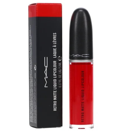 MAC Retro Matte Liquid Lipstick Ruby Phew! 0.17 oz | Walmart (US)