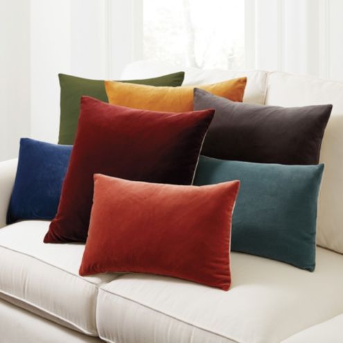 Signature Velvet & Linen Pillow | Ballard Designs, Inc.