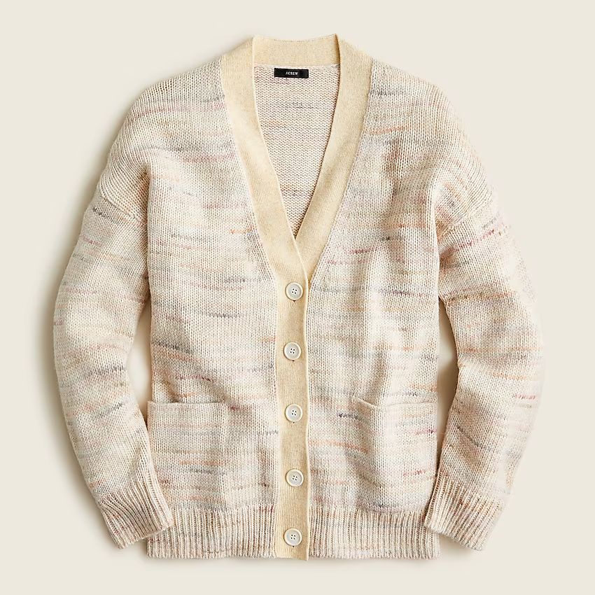 Space-dyed relaxed cardigan sweater | J.Crew US
