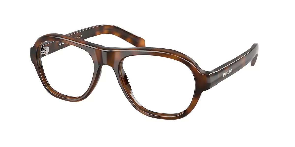 Prada PR C12V 20D1O1 Women’s Glasses Tortoiseshell Size 52 - Free Lenses - Blue Light Block Available | SmartBuyGlasses Global