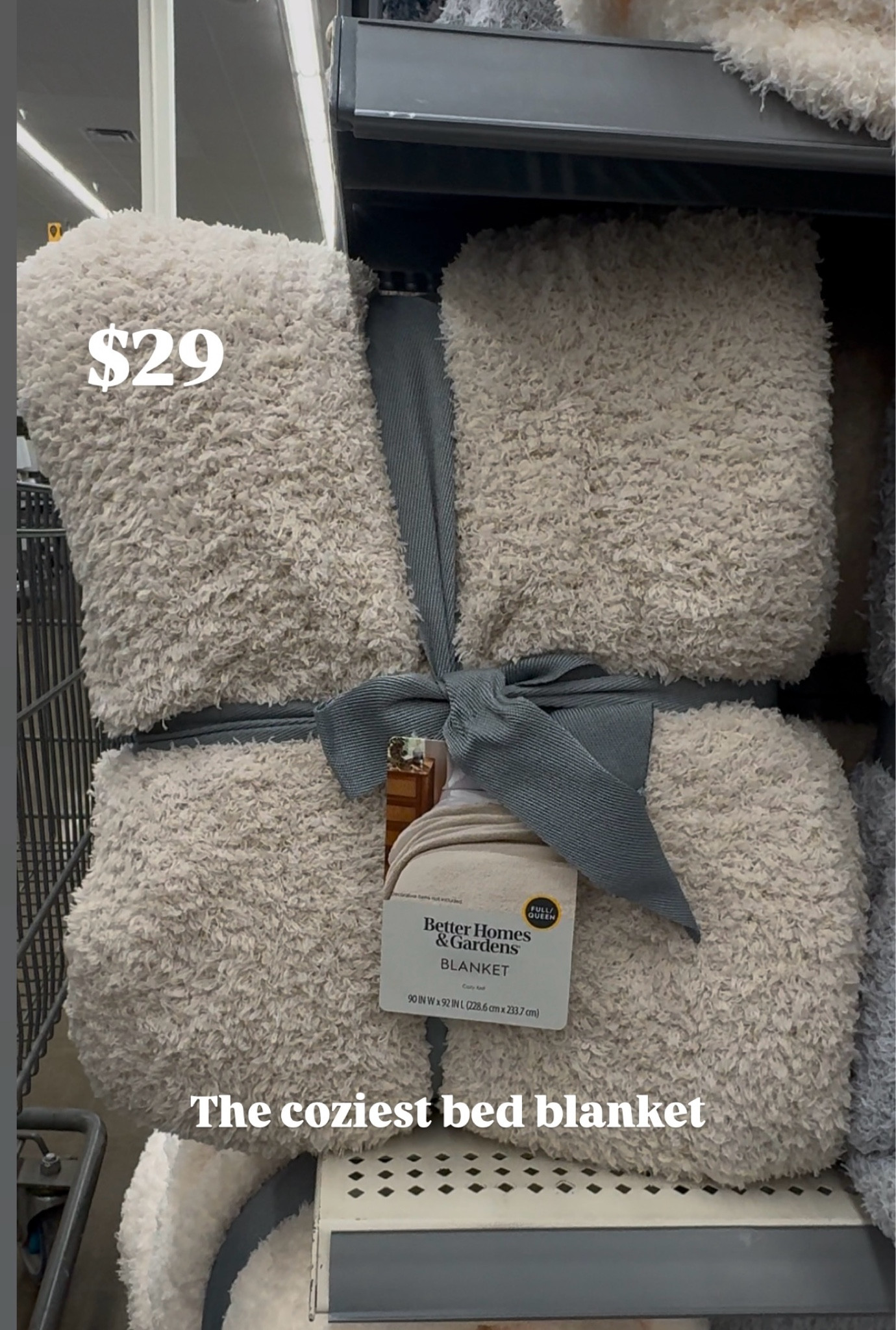 OK, this bed blanket was even better in real life. It is so cozy from Walmart starting at $29 for a queen, affordable, bedding, better homes, and gardens.

#LTKSaleAlert #LTKStyleTip #LTKHome