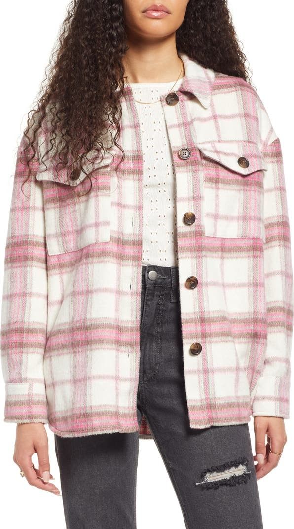 Plaid Shirt Jacket | Nordstrom