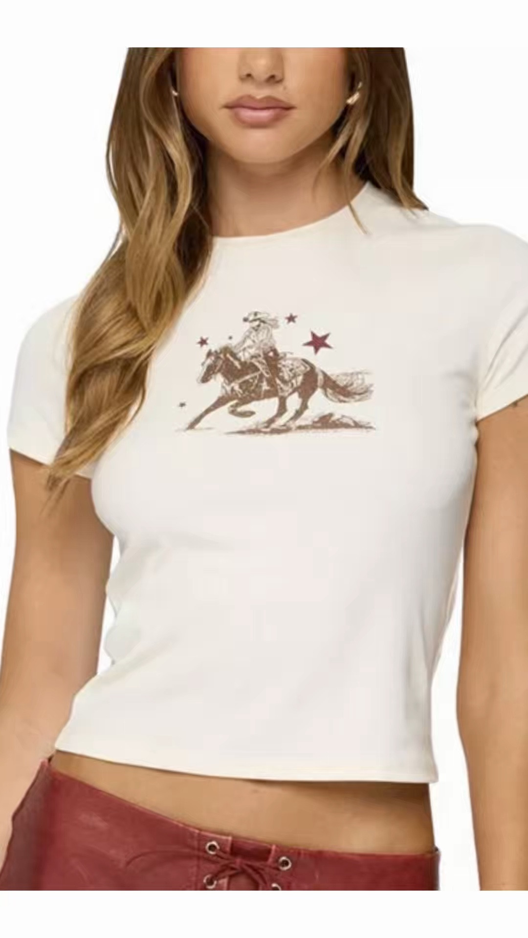 Western Graphic T. 
Order one size up and get Edikted 

#LTKSaleAlert #LTKPetite #LTKootd