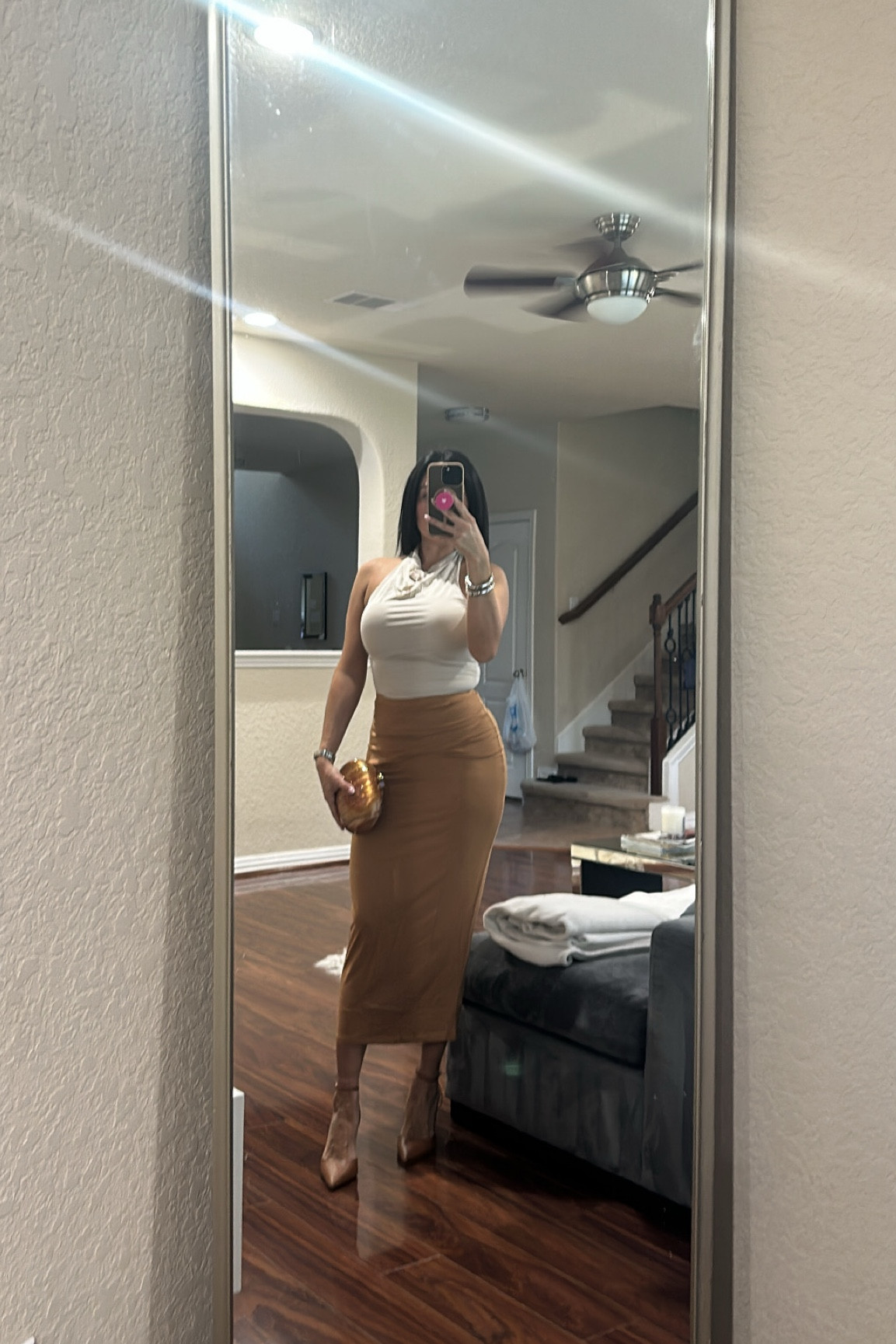 Top size s skirt size s
Shoes size 7 

#LTKStyleTip #LTKBeauty #LTKShoeCrush